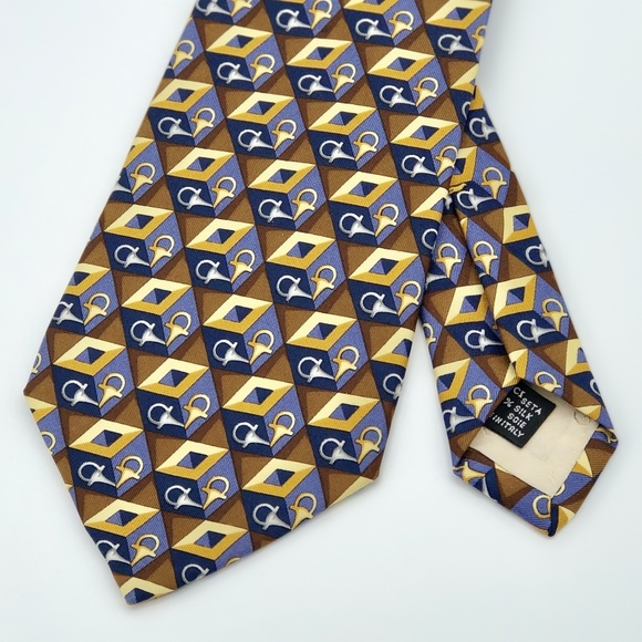 Gucci Geometric Silk Tie - Picture 2 of 3